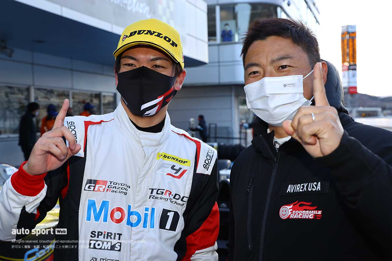 野中誠太（TGR-DC RSトムススピリットF4）と片岡龍也