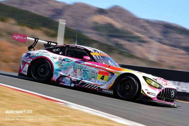 2021スーパーGT第8戦富士　グッドスマイル 初音ミク AMG（谷口信輝／片岡龍也）