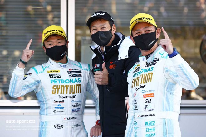 2021スーパーGT第8戦富士　SYNTIUM LMcorsa GR Supra GT（吉本大樹／河野駿佑）