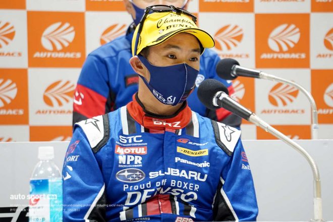 2021スーパーGT第8戦富士　井口卓人（SUBARU BRZ R&D SPORT）