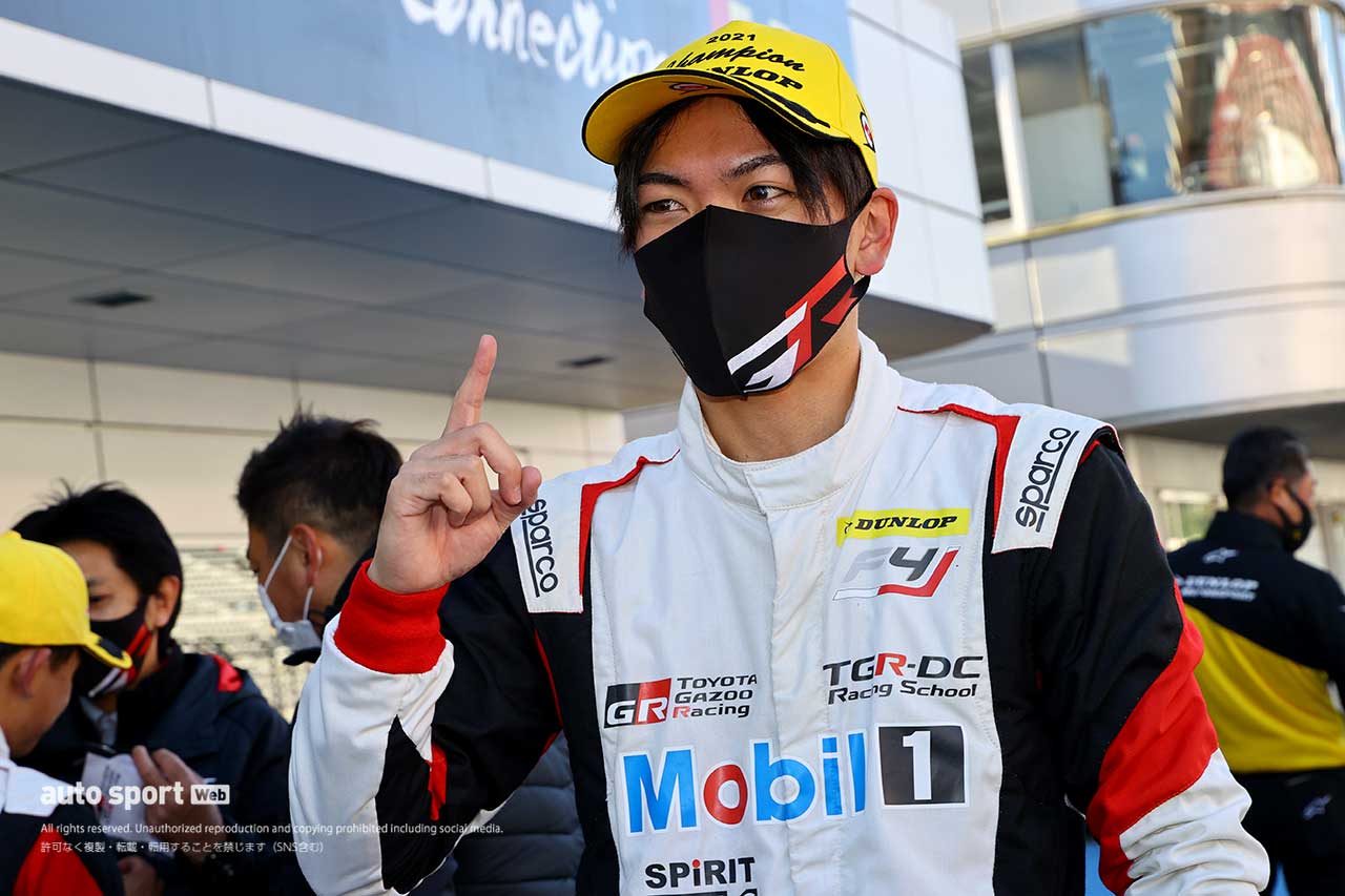 2021FIA-F4選手権第14戦富士　野中誠太（TGR-DC RS トムススピリットF4）