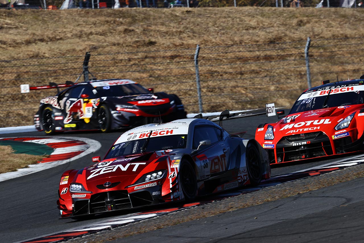 2021スーパーGT第8戦富士　ZENT CERUMO GR Supra