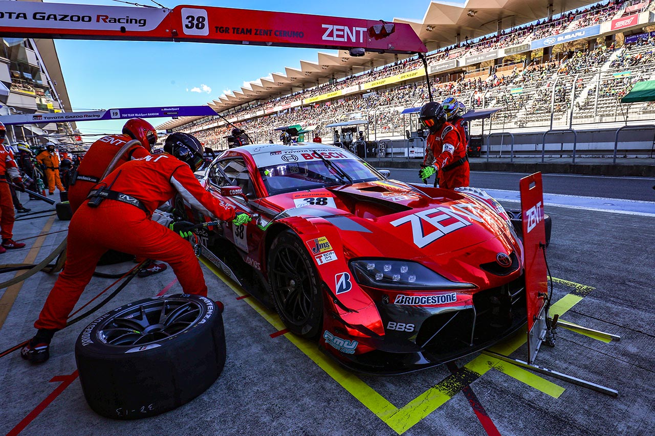 2021スーパーGT第8戦富士　ZENT CERUMO GR Supra