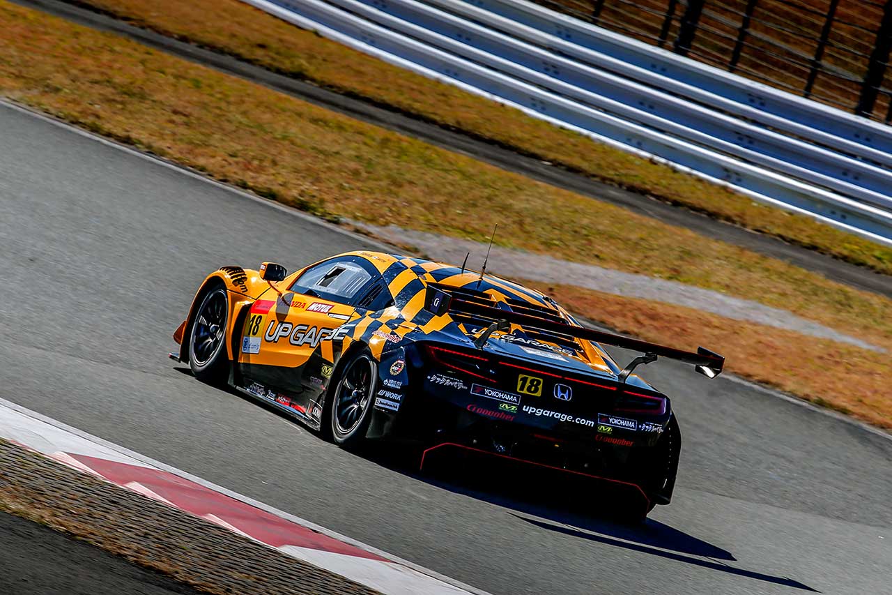 2021スーパーGT第8戦富士　UPGARAGE NSX GT3（小林崇志／名取鉄平）