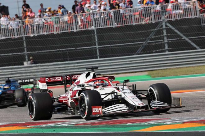 2021年F1第18戦メキシコGP　キミ・ライコネン（アルファロメオ）