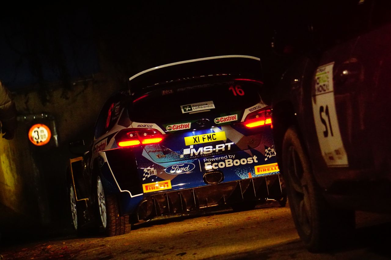 アドリアン・フルモー（フォード・フィエスタWRC）　2021年WRC第12戦モンツァ
