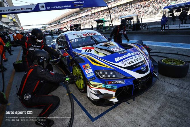 2021スーパーGT第8戦富士　WedsSport ADVAN GR Supra（国本雄資／宮田莉朋）