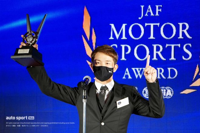 全日本カート選手権OK部門チャンピオンの佐々木大樹