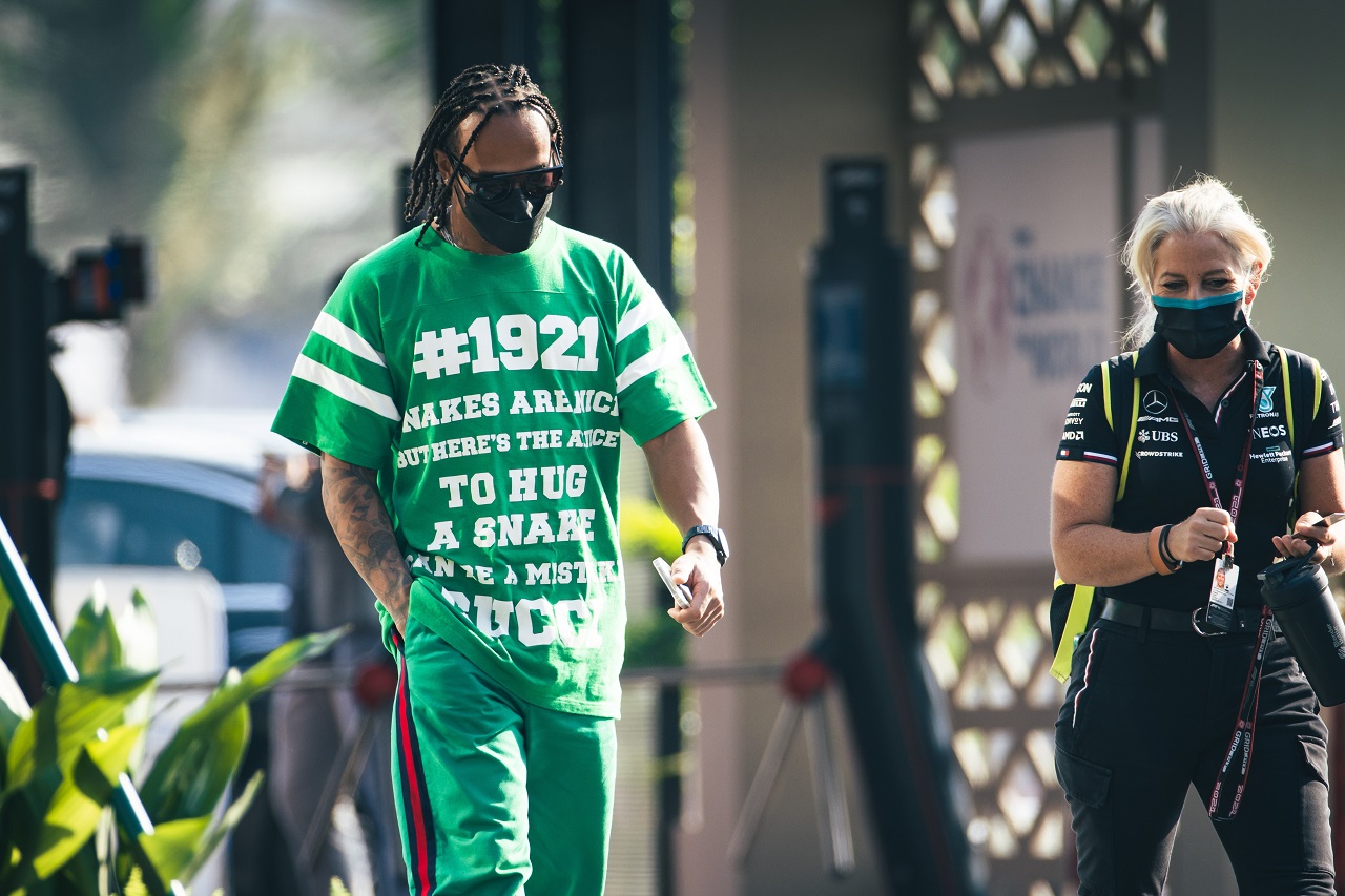 2021年F1第21戦サウジアラビアGP　ルイス・ハミルトン（メルセデス）