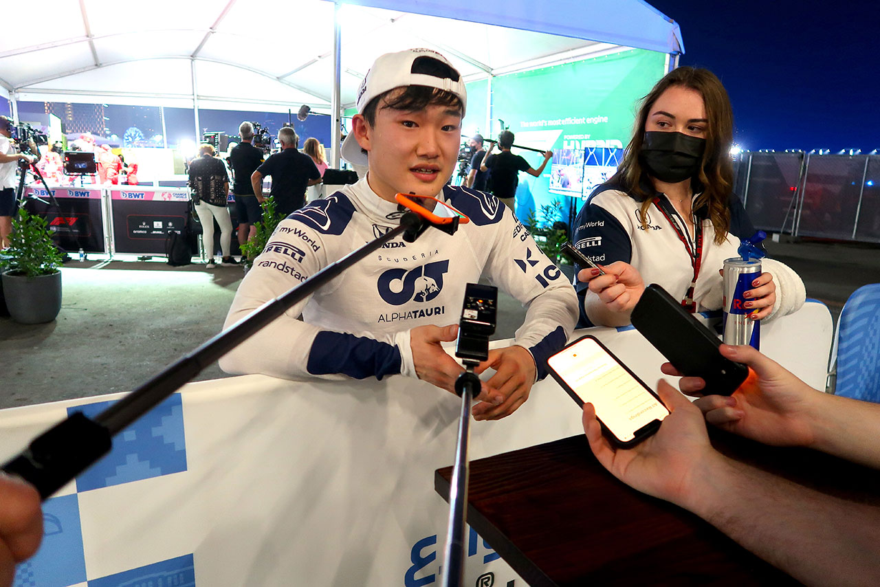 【角田裕毅F1第20戦密着】