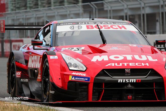 12月5日、富士スピードウェイ　R35 ニッサンGT-R GT500