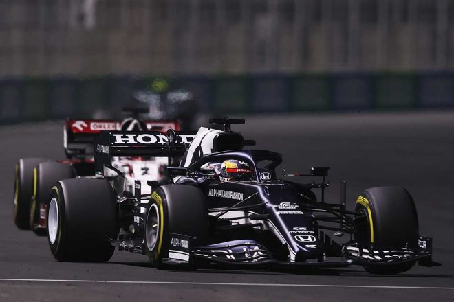 2021年F1第21戦サウジアラビアGP　角田裕毅（アルファタウリ・ホンダ）