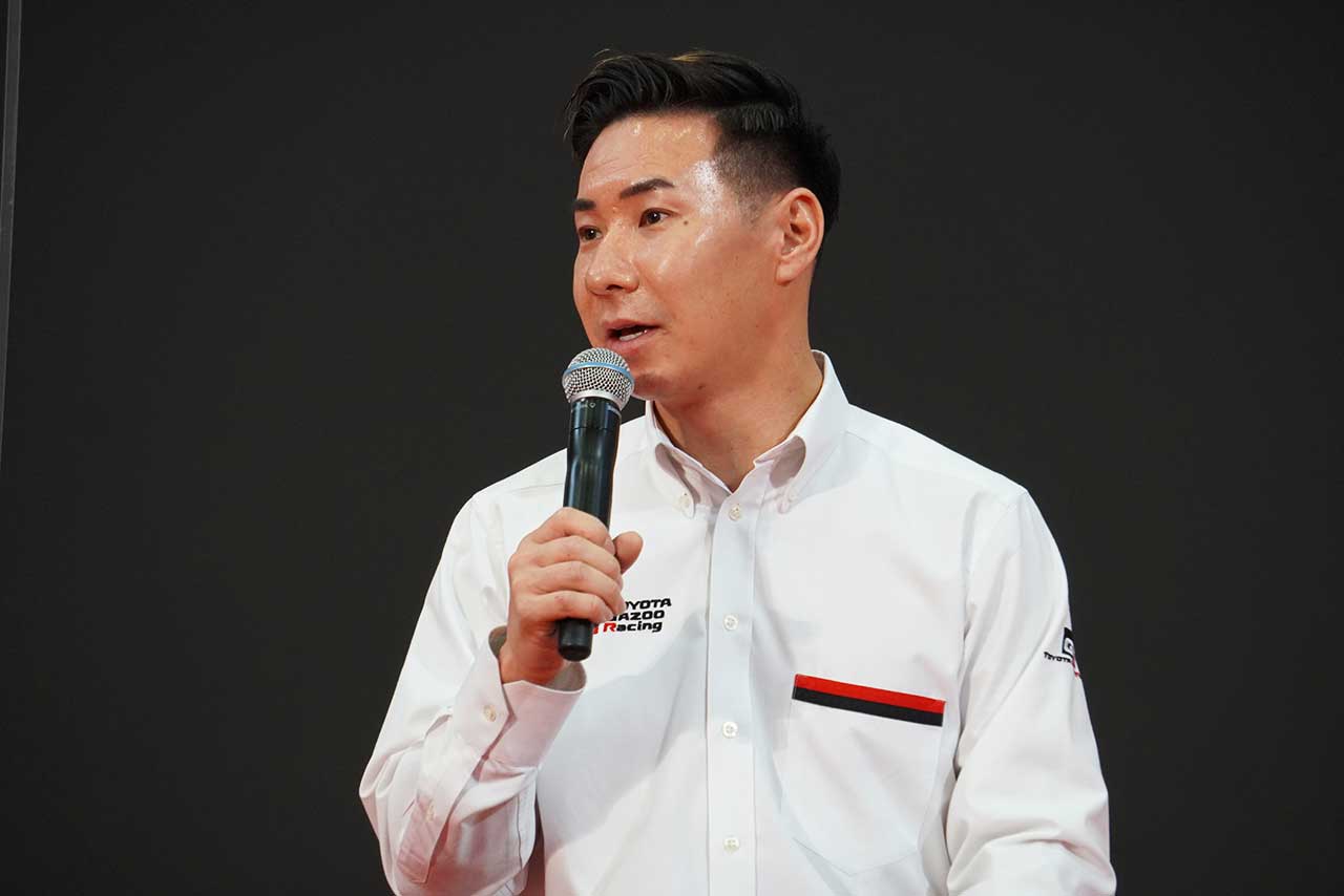 7号車ドライバー兼WECのTOYOTA GAZOO Racingチーム代表に就任した小林可夢偉