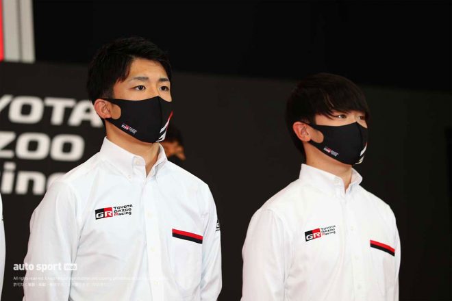 坪井翔／阪口晴南（P.MU/CERUMO･INGING）