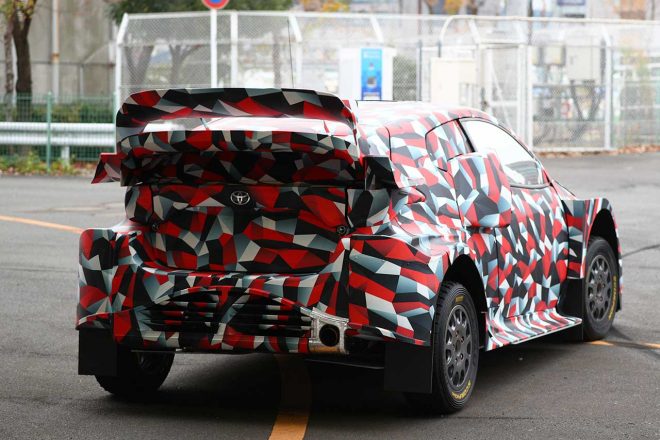 初公開されたトヨタGRヤリス・ラリー1