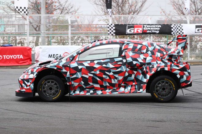 ヤリ-マティ・ラトバラのドライブで登場したトヨタGRヤリス・ラリー1