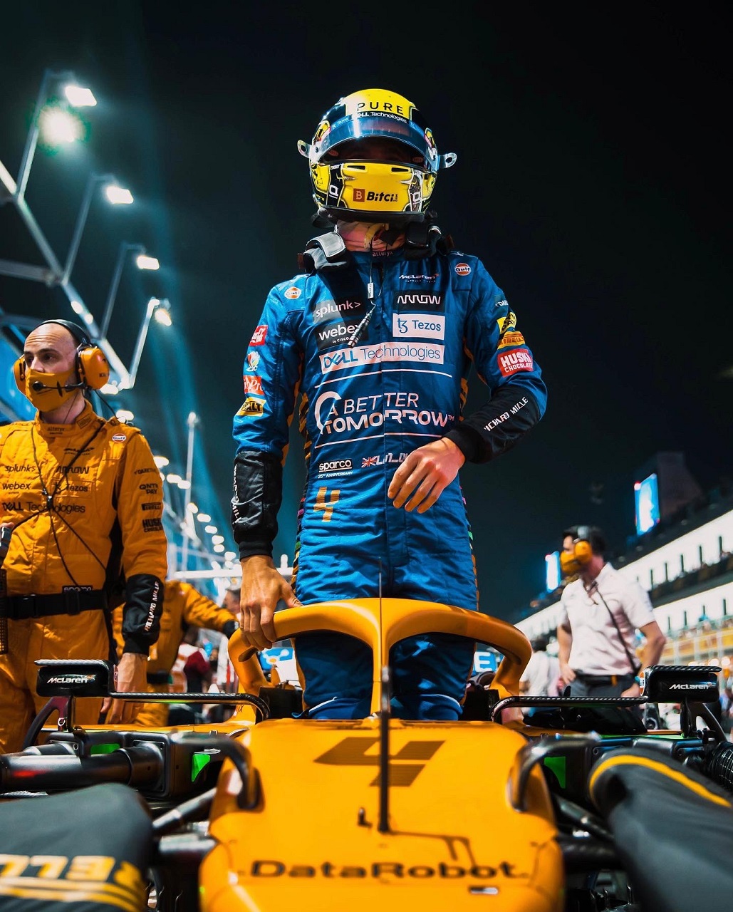 2021年F1第21戦サウジアラビアGP　ランド・ノリス（マクラーレン）