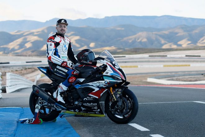 EWC：ジェレミー・ガルノニ（BMW Motorrad World Endurance Team）／2022年に向けたアルメリアテスト