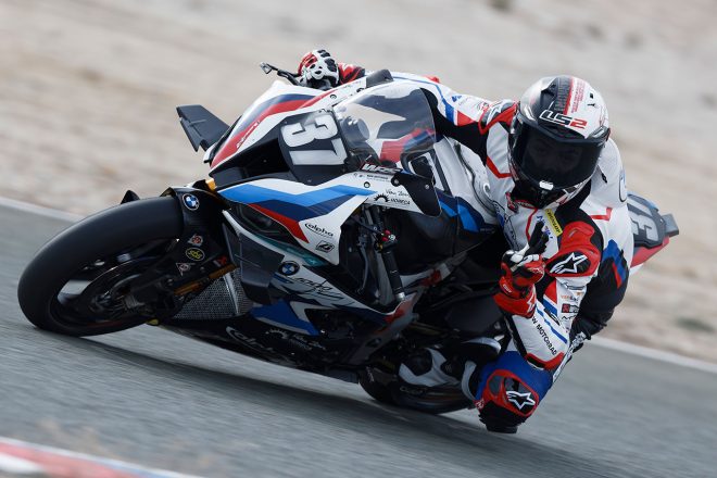 EWC：ジェレミー・ガルノニ（BMW Motorrad World Endurance Team）／2022年に向けたアルメリアテスト