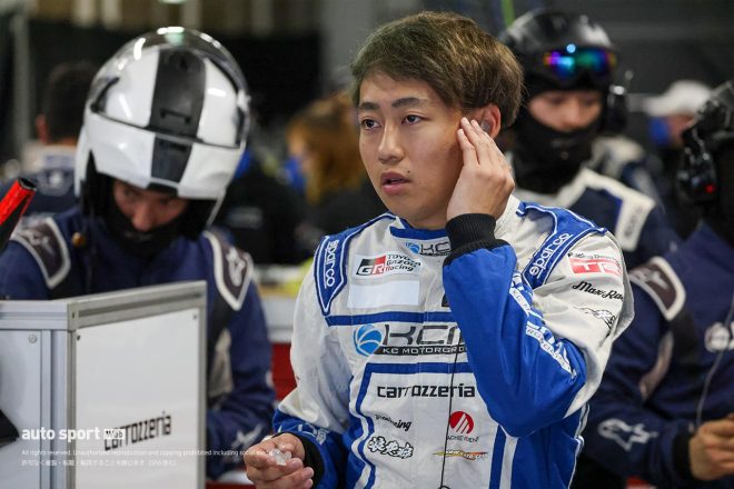 スーパーフォーミュラ鈴鹿合同テストに参加した三宅淳詞（KCMG）