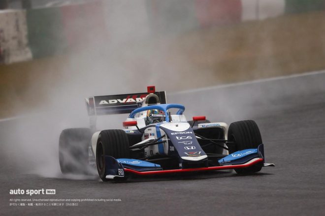 スーパーフォーミュラ鈴鹿合同テストで1号車をドライブした大湯都史樹