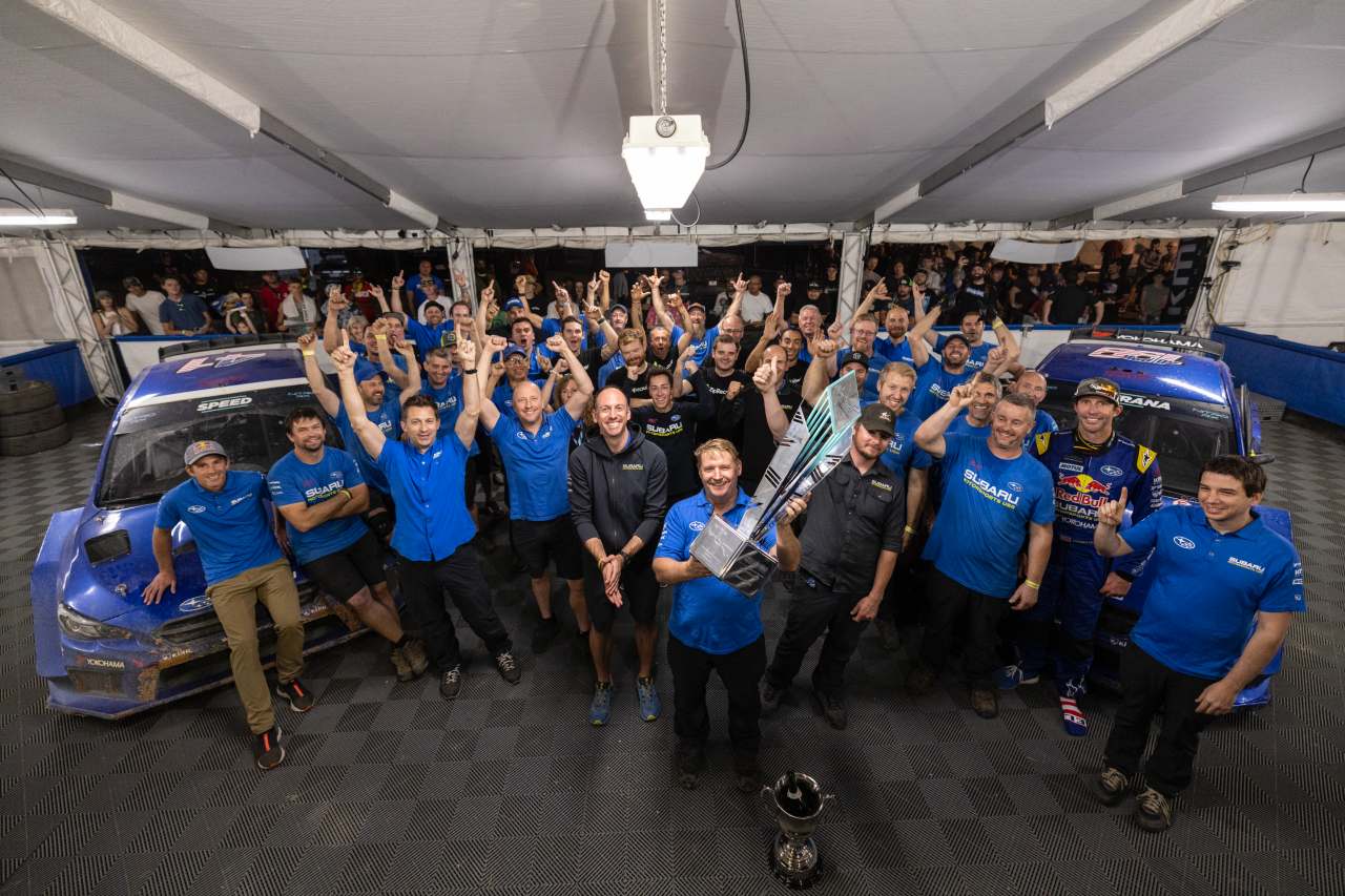 パストラーナ、スピードと同点首位でのシリーズ1−2を飾ったSubaru Motorsports USA