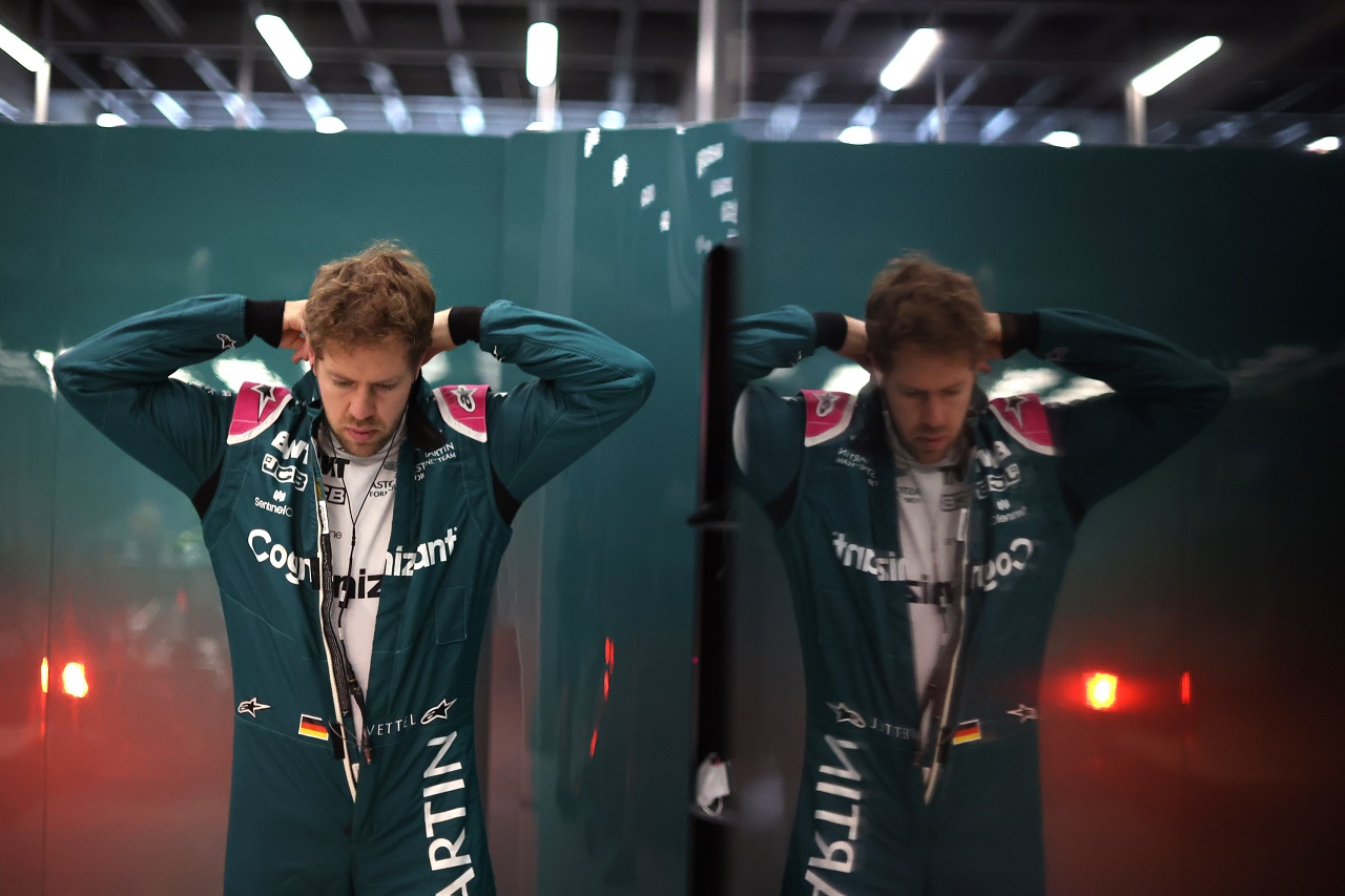 2021年F1第21戦サウジアラビアGP　セバスチャン・ベッテル（アストンマーティン）