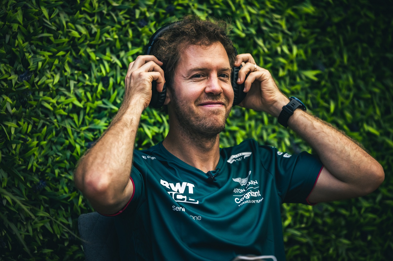 2021年F1第21戦サウジアラビアGP　セバスチャン・ベッテル（アストンマーティン）