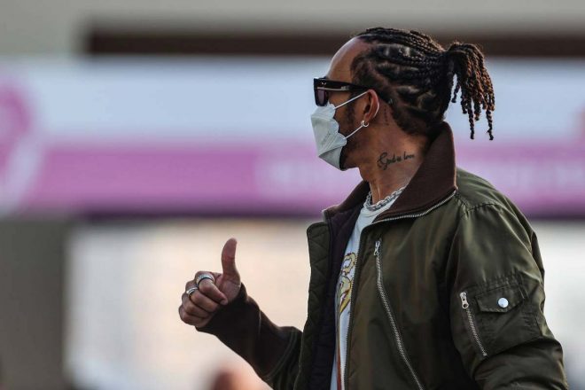 2021年F1第20戦カタールGP　ルイス・ハミルトン（メルセデス）