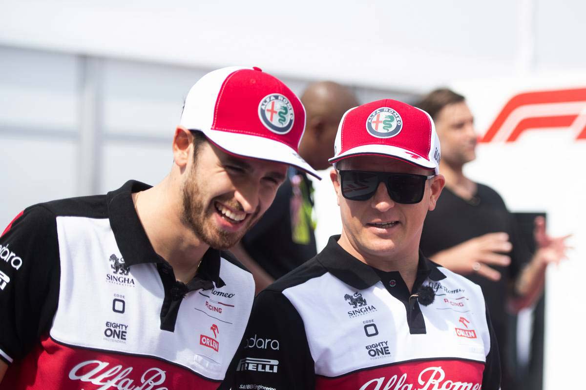 キミ・ライコネン、アントニオ・ジョビナッツィ（アルファロメオ）