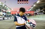 2021年F1第22戦アブダビGP　スペシャルヘルメットで臨む角田裕毅（アルファタウリ・ホンダ）