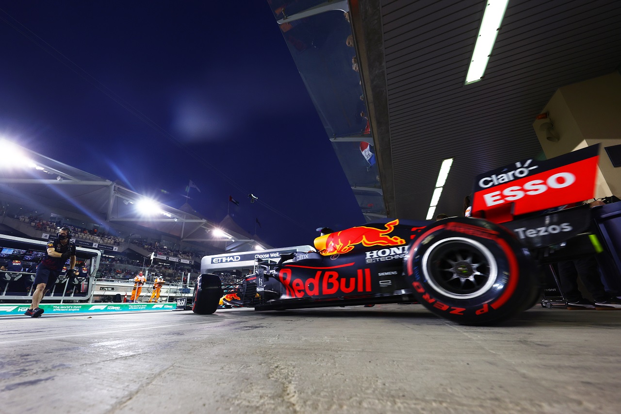 2021年F1第22戦アブダビGP　マックス・フェルスタッペン（レッドブル・ホンダ）