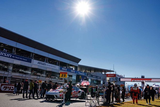 2021スーパーGT第8戦富士 HOPPY Porsche(松井孝允/佐藤公哉)