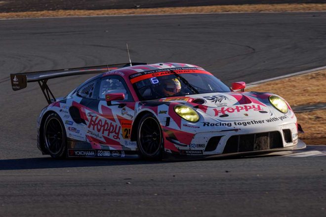 2021スーパーGT第8戦富士 HOPPY Porsche(松井孝允/佐藤公哉)