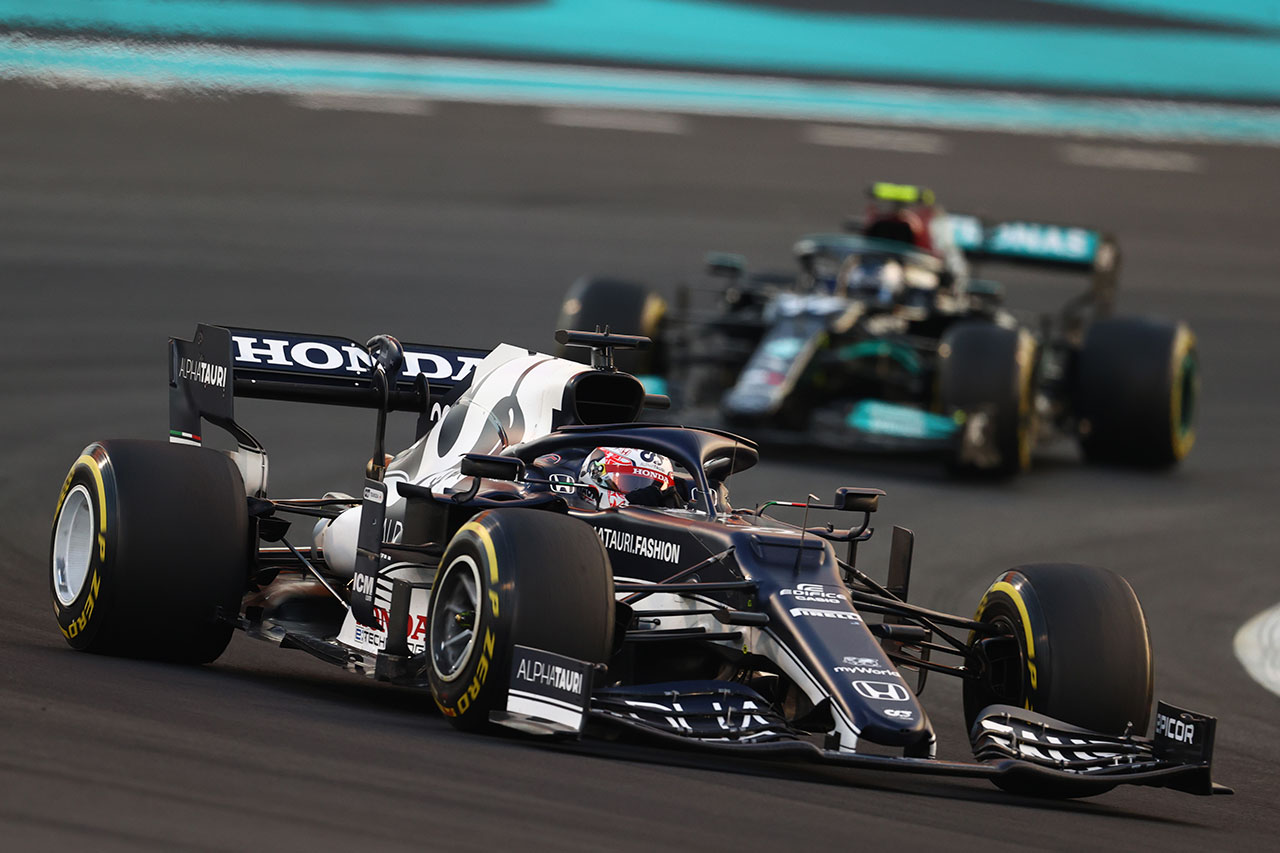 2021年F1第22戦アブダビGP　角田裕毅（アルファタウリ・ホンダ）