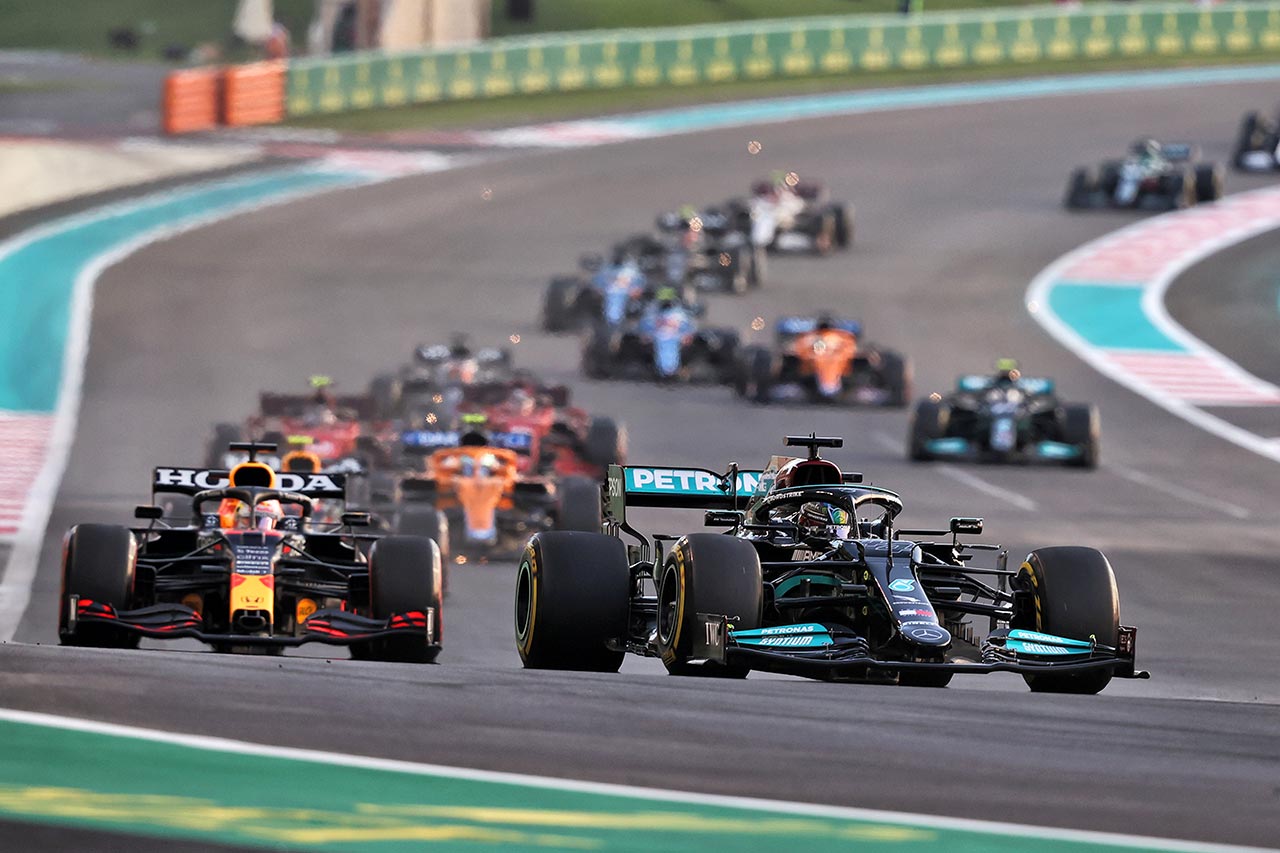 2021年F1第22戦アブダビGP決勝レース