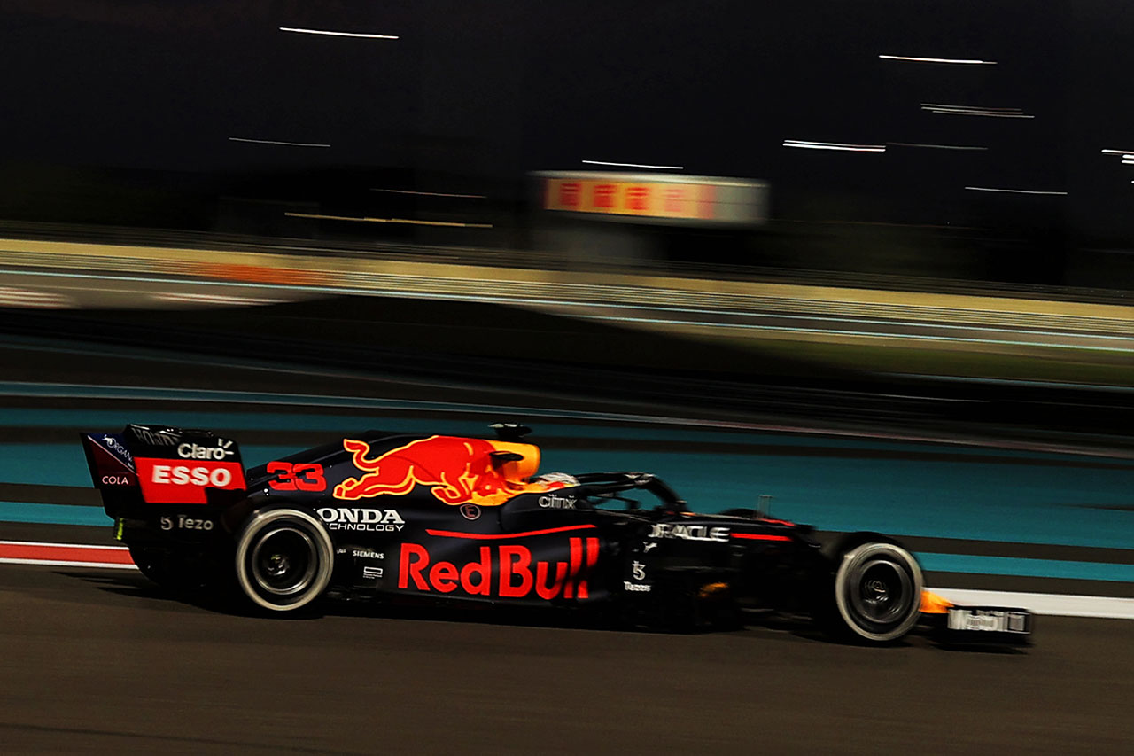 2021年F1第22戦アブダビGP　マックス・フェルスタッペン（レッドブル・ホンダ）