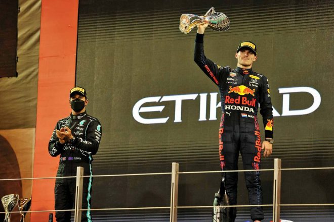 2021年F1第22戦アブダビGP　マックス・フェルスタッペン（レッドブル・ホンダ）