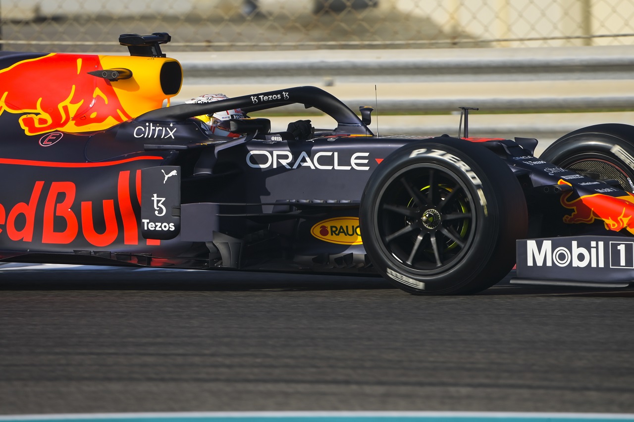 2021年F1アブダビテスト　マックス・フェルスタッペン（レッドブル・ホンダ）