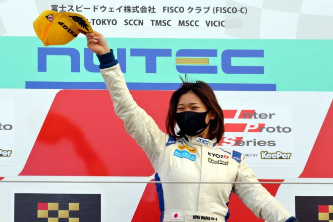 第4戦で優勝した翁長実希