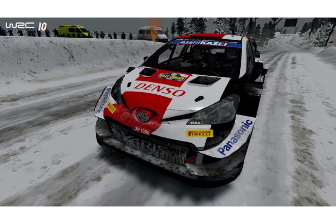 『WRC10 FIA世界ラリー選手権』に収録されるトヨタGRヤリス・ラリー1