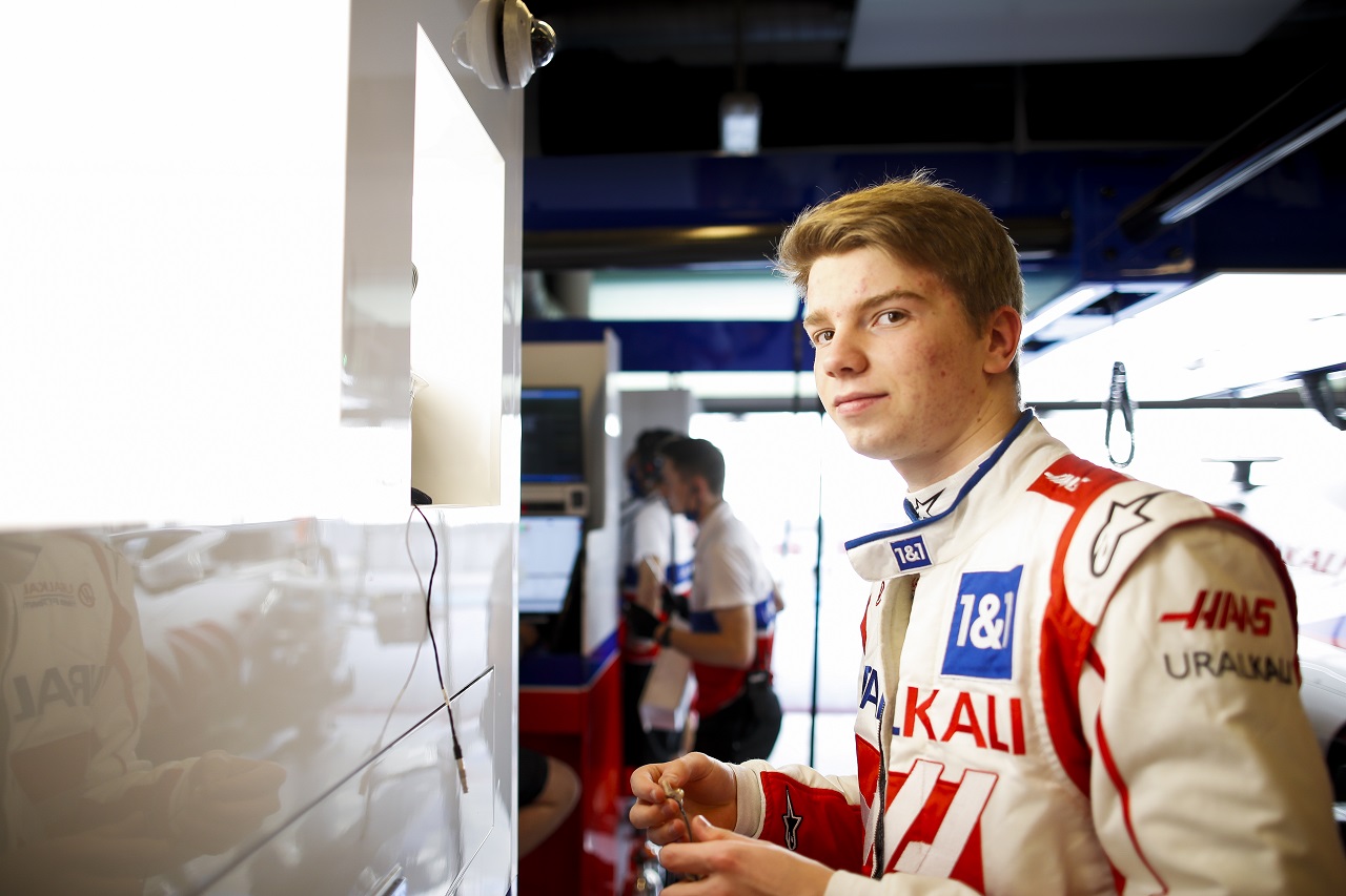 2021年F1アブダビテスト　ロバート・シュワルツマン（ハース）