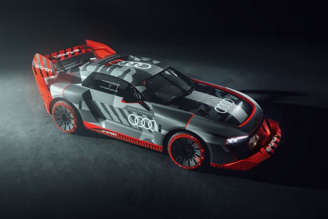 アウディがケン・ブロックのために製作した1台限りのEVプロトタイプ、アウディS1 フーニトロン