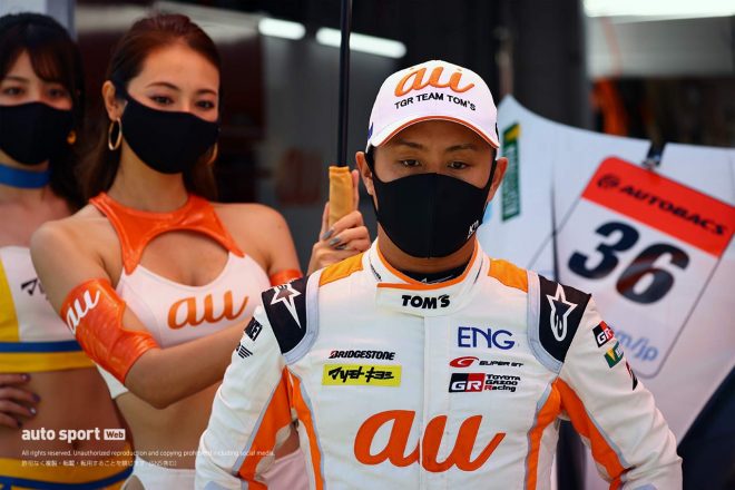 GT500タイトルを獲得したau TOM’S GR Supraの関口雄飛