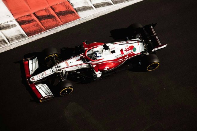2021年F1第22戦アブダビGP　キミ・ライコネン（アルファロメオ）