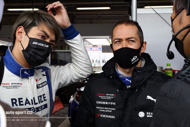 リアライズ日産自動車大学校 GT-R（藤波清斗／ジョアオ・パオロ・デ・オリベイラ）