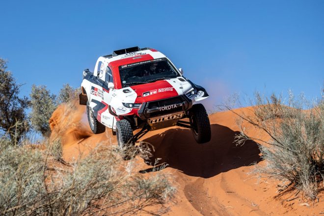 ダカールラリー2022で、デビュー戦を迎えるGRダカールハイラックスT1+