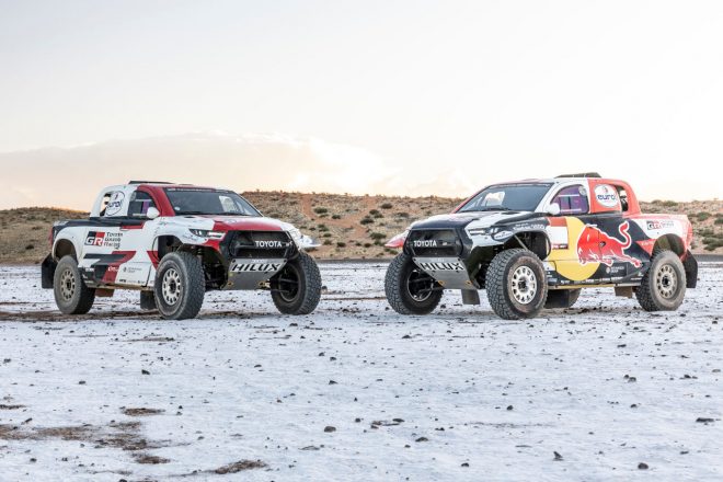 TOYOTA GAZOO Racingがダカールラリー2022に投入するGRダカールハイラックスT1+