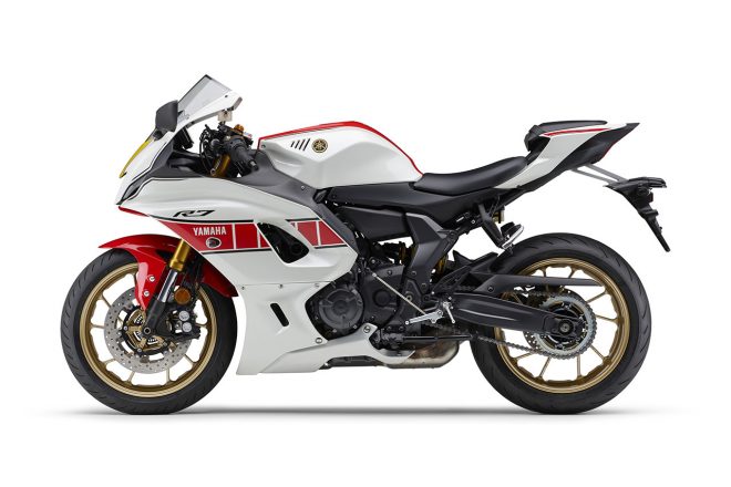 ヤマハYZF-R7 ABS WGP 60th Anniversary（シルキーホワイト）
