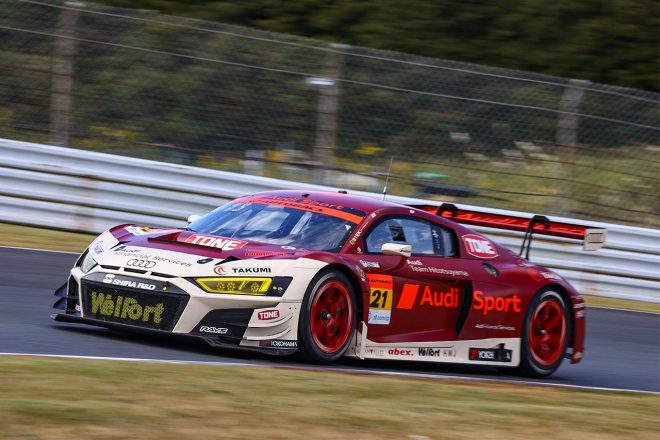 2021 Hitotsuyama Audi R8 LMS 川端伸太朗／篠原拓朗